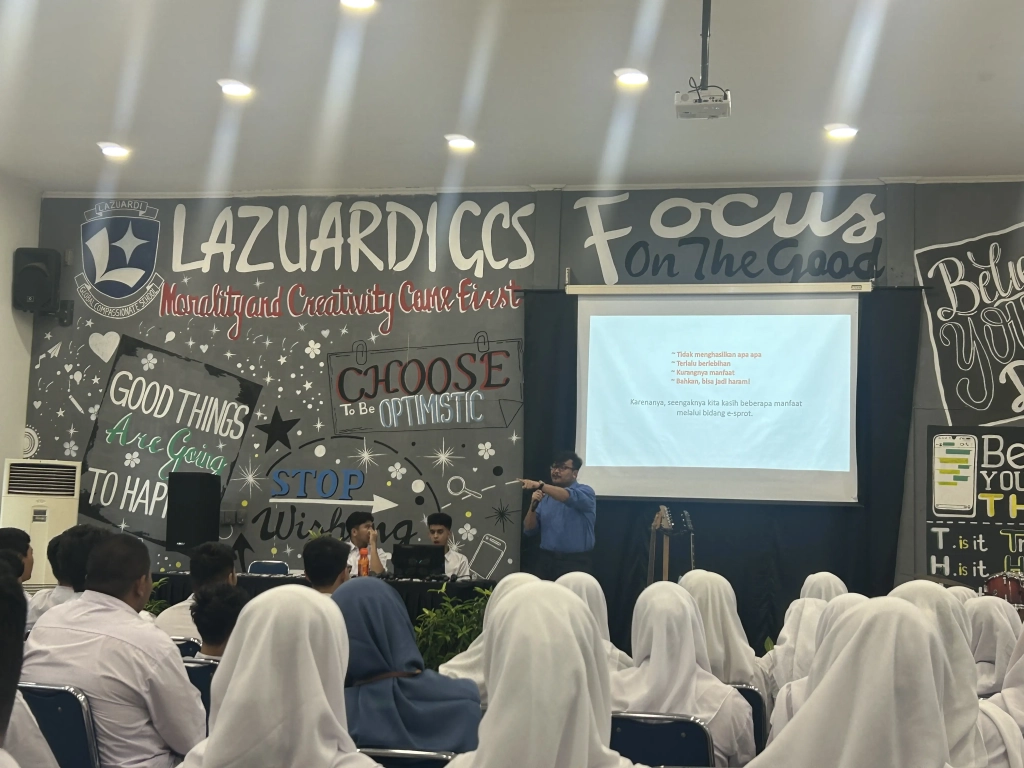 Seminar E-Sport SMA Lazuardi GCS